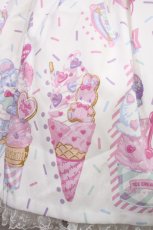 画像5: Angelic Pretty / Decoration Ice Creamジャンパースカート Free 白 H-26-09-22-003-AP-OP-NS-ZH (5)
