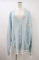 画像1: NieR Clothing / シナモロールコラボカーディガン  サックス H-26-09-22-1031-PU-TO-AK-ZH (1)
