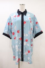 画像1: MILKBOY / FROZEN CHERRY SHIRTS  サックス H-26-09-22-1034-MB-BL-AK-ZH (1)