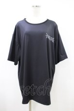 画像1: NieR Clothing / プリント半袖CUTSEW F 黒 H-26-09-22-1046-PU-TO-AK-ZH (1)