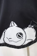 画像3: NieR Clothing / プリント半袖CUTSEW F 黒 H-26-09-22-1046-PU-TO-AK-ZH (3)