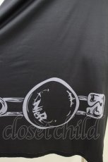 画像3: NieR Clothing / プリント半袖CUTSEW  黒 H-26-09-22-1047-PU-TO-AK-ZH (3)
