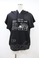 画像1: Rydia / コビニャー刺繍パーカー M 黒 H-26-09-22-1057-PU-TO-AK-ZH (1)