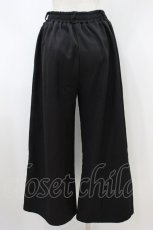 画像2: NieR Clothing / 刺繍スウェットパンツ F 黒 H-26-09-22-1013-PU-PA-AK-ZH (2)