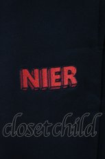 画像4: NieR Clothing / 刺繍スウェットパンツ F 黒 H-26-09-22-1014-PU-PA-AK-ZH (4)