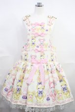画像1: Angelic Pretty / もこもこTOYSサロペット Free 生成り H-26-09-22-016-AP-OP-NS-ZH (1)