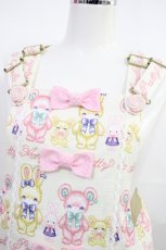 画像6: Angelic Pretty / もこもこTOYSサロペット Free 生成り H-26-09-22-016-AP-OP-NS-ZH (6)