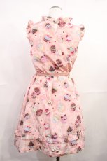 画像2: MILK / アフタヌーンカップケーキドレス F ピンク H-26-09-22-018-ML-OP-YZ-ZH (2)