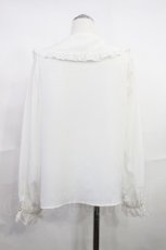 画像2: Amavel / 鍵刺繍ブラウス Free 白 H-26-09-22-029-CA-BL-NS-ZH (2)
