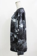 画像2: NieR Clothing / プリントトップス  黒 H-26-09-23-032-PU-BL-AK-ZH (2)