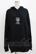画像1: NieR Clothing / プリントプルパーカー  黒 H-26-09-23-033-PU-TO-AK-ZH (1)