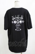 画像2: NieR Clothing / プリント半袖CUTSEW  黒 H-26-09-23-035-PU-TO-AK-ZH (2)