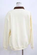 画像3: NieR Clothing / ポロスウェット  ベージュ H-26-09-23-038-PU-TO-AK-ZH (3)
