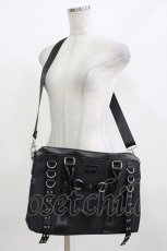 画像1: NieR Clothing / ハンドバッグ  黒 H-26-09-23-051-PU-BG-AK-ZH (1)