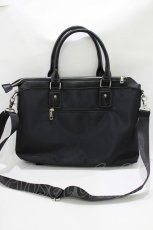 画像3: NieR Clothing / ハンドバッグ  黒 H-26-09-23-051-PU-BG-AK-ZH (3)