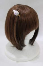 画像1: Emily Temple cute / ラビットデコレーションヘアクリップ  白 H-26-09-23-064-ET-AC-NS-ZH (1)