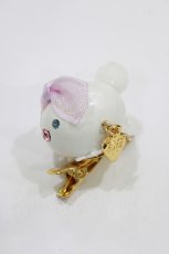 画像2: Emily Temple cute / ラビットデコレーションヘアクリップ  白 H-26-09-23-064-ET-AC-NS-ZH (2)