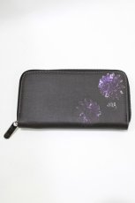 画像1: NieR Clothing / ZIPPER WALLET  黒 H-26-09-23-068-PU-ZA-AK-ZH (1)