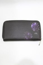 画像2: NieR Clothing / ZIPPER WALLET  黒 H-26-09-23-068-PU-ZA-AK-ZH (2)