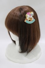 画像1: Emily Temple cute / 木馬アイシングクッキーヘアクリップ   H-26-09-23-073-ET-AC-AK-ZH (1)