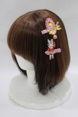 画像1: Shirley Temple / サーカスアニマルヘアピン  ピンク H-26-09-23-076-ET-ZA-AK-ZH (1)