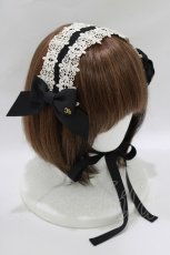 画像2: Innocent World / 華麗な薔薇のヘッドドレス  クロ×クロ H-26-09-23-080-IW-AC-YZ-ZH (2)