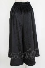 画像3: NieR Clothing / ベロア切替パンツ  黒 H-26-09-23-010-PU-PA-AK-ZH (3)
