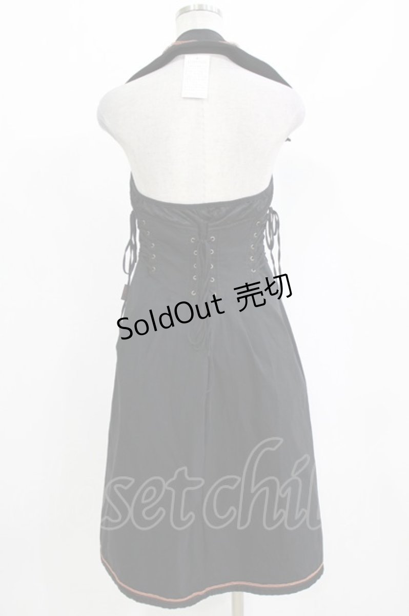 画像3: Ozz Croce / オーバー付きベスト  黒 H-26-09-23-014-OO-TO-AK-ZH (3)