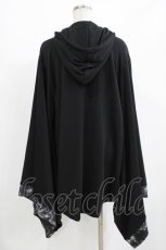 画像3: NieR Clothing / 着物袖風ZIPパーカー  黒 H-26-09-23-016-PU-TO-AK-ZH (3)