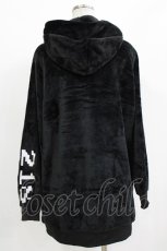 画像3: NieR Clothing / ふわもこプルパーカー  黒 H-26-09-23-018-PU-TO-AK-ZH (3)