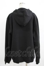 画像3: NieR Clothing / 刺繍ZIPパーカー  黒 H-26-09-23-019-PU-TO-AK-ZH (3)