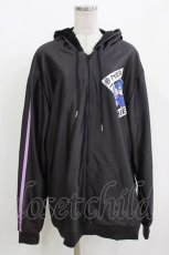画像1: NieR Clothing / プリントZIPパーカー F 黒 H-26-09-23-025-PU-TO-AK-ZH (1)
