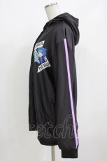 画像2: NieR Clothing / プリントZIPパーカー F 黒 H-26-09-23-025-PU-TO-AK-ZH (2)