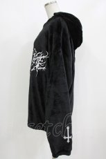 画像2: NieR Clothing / ふわもこZIPパーカー F 黒 H-26-09-23-026-PU-TO-AK-ZH (2)