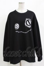 画像1: NieR Clothing / プリントSWEAT   黒 H-26-09-23-027-PU-TO-AK-ZH (1)