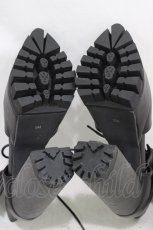 画像3: WIDOW / Midnight Calling Bat Wing Heels 5M(約22.5~23cm) ブラック H-26-09-24-033-PU-SH-KB-ZH (3)