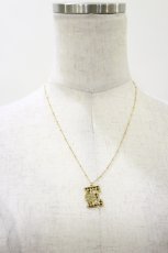 画像2: Michal Negrin / イニシャルネックレス  E/ゴールド H-26-09-24-034-LO-AC-KB-ZH (2)