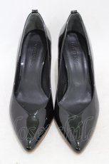 画像1: HYSTERIC GLAMOUR / PATENT LEATHER POINTED TOE パンプス 24 ブラック H-26-09-24-035-PU-SH-KB-ZH (1)