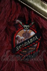 画像3: QOOZA / 「ディズニーツイステッドワンダーランド」ファーハット[SCARABIA]  レッド H-26-09-24-017-PU-AC-KB-ZH (3)