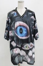 画像1: PINKSPINK / featured concept loose tee L ブラック H-26-09-24-003-PU-TO-KB-ZH (1)