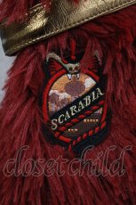 画像3: QOOZA / 「ディズニーツイステッドワンダーランド」ファーハット[SCARABIA]  レッド H-26-09-24-025-PU-AC-KB-ZH (3)