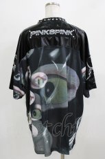 画像3: PINKSPINK / featured concept loose tee L ブラック H-26-09-24-003-PU-TO-KB-ZH (3)
