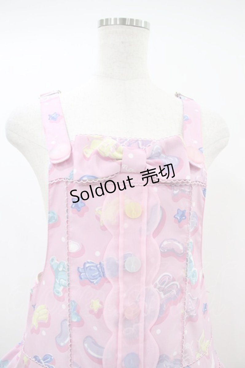 画像4: Angelic Pretty / Jelly Candy Toysサロペット Free ピンク H-26-09-25-031-AP-OP-NS-ZH (4)