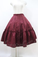 画像1: axes femme kawaii / クラシカルスカート M ワイン H-26-09-25-039-AX-SK-YZ-ZH (1)