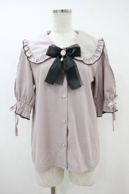 Preview of 肩開きレースブラウス M ピンク