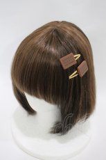画像1: Angelic Pretty / French ビスケットクリップ  ブラウン H-26-09-25-007-AP-AC-YZ-ZH (1)