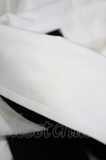 画像5: NOEMIE / ネクタイ付きユニセックスシャツ M オフ/ブラック H-26-09-25-059-LO-BL-YZ-ZH (5)
