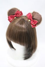 画像1: Angelic Pretty / Holiday Bearクリップ  ブラウン H-26-09-25-009-AP-AC-YZ-ZH (1)