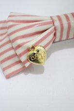 画像3: Angelic Pretty / DollyストライプRibbonバレッタ  ピンク H-26-09-25-010-AP-AC-YZ-ZH (3)