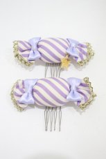 画像3: Angelic Pretty / Sweet Candyコーム  ラベンダー H-26-09-25-012-AP-AC-YZ-ZH (3)